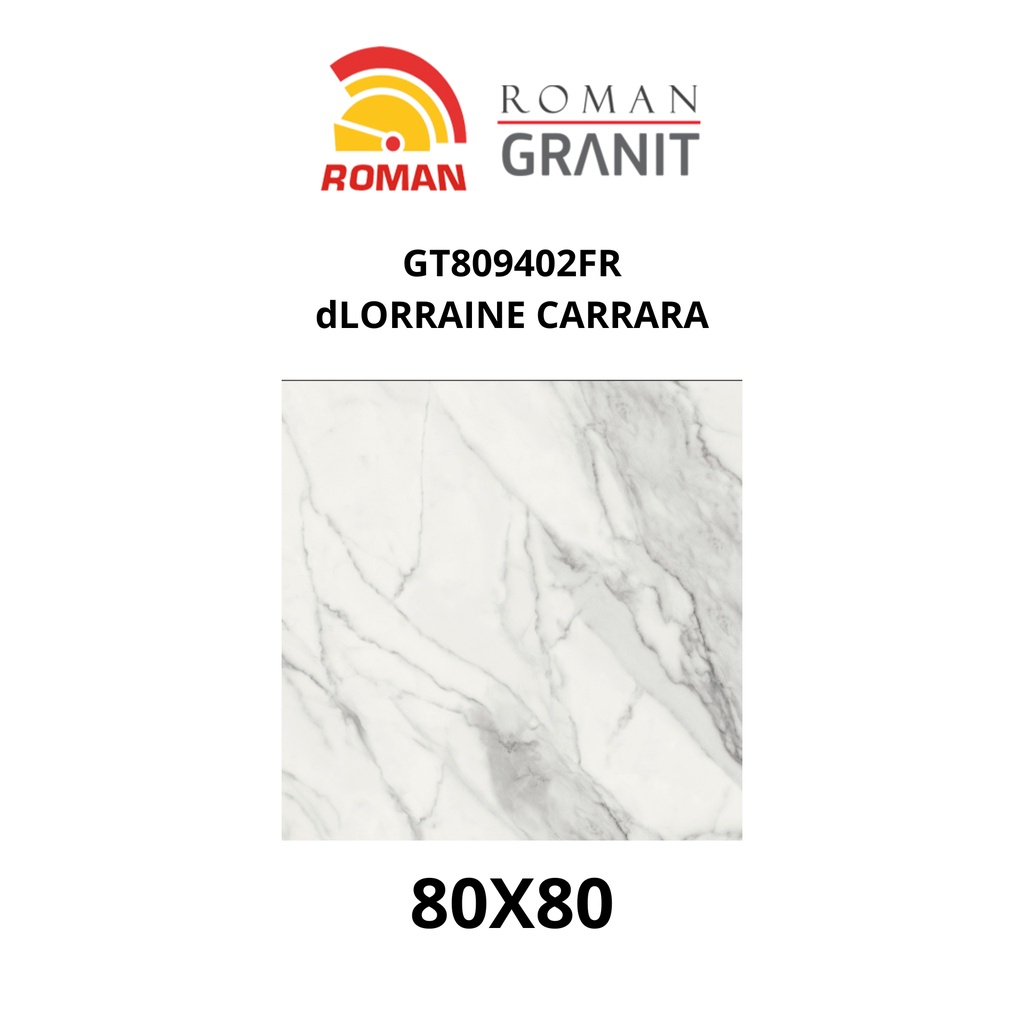 ROMANGRANIT GRANDE DLORRAINE CARRARA 80X80 GT809402FR (ROMAN GRANIT)