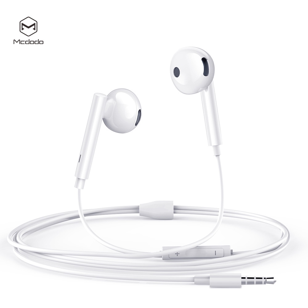 Mcdodo Earphone Stereo HIFI Dengan Kabel Jack 3.5mm + Mic