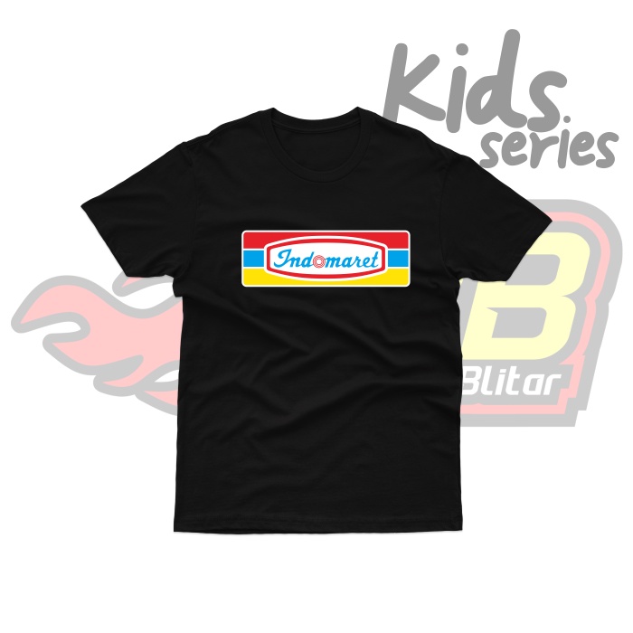 Baju Kaos Distro Anak Indomaret Katun Combed