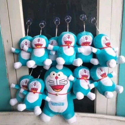 PAKET murah Boneka Doraemon beranak isi 11 ( besar 1 kecil 10 )size M