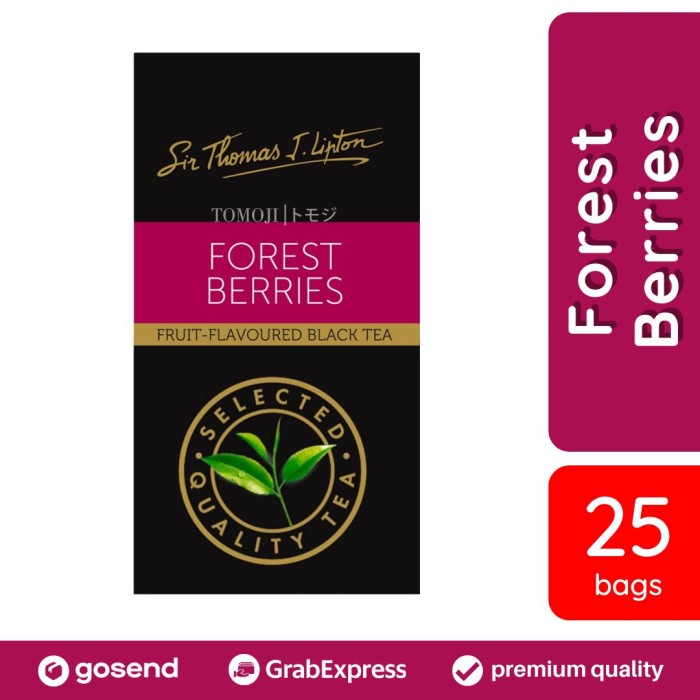 

TEH SIR THOMAS LIPTON - FOREST BERRIES BLACK TEA - 25 BAGS