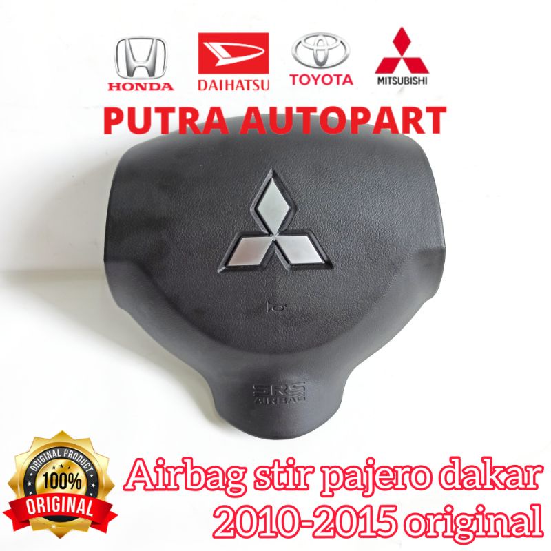 airbag stir setir pajero dakar 2010-2015 original