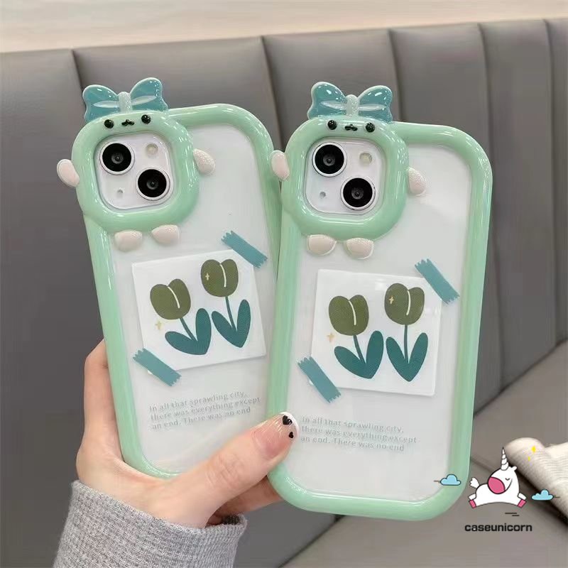 Soft Case Desain Bunga Tulip 3D Untuk Redmi 9A 10 A1 + 9T 9C NFC 10C 10A Note 10 11Pro + 8 9 11 11s 10 Pro Max Plus POCO X3 NFC M3 Pro Mi 11Lite Cover Penutup Mesin Cuci