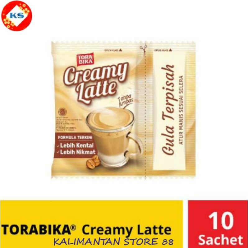 

Torabika Creamy Latte 1 Renceng 10 Sachet