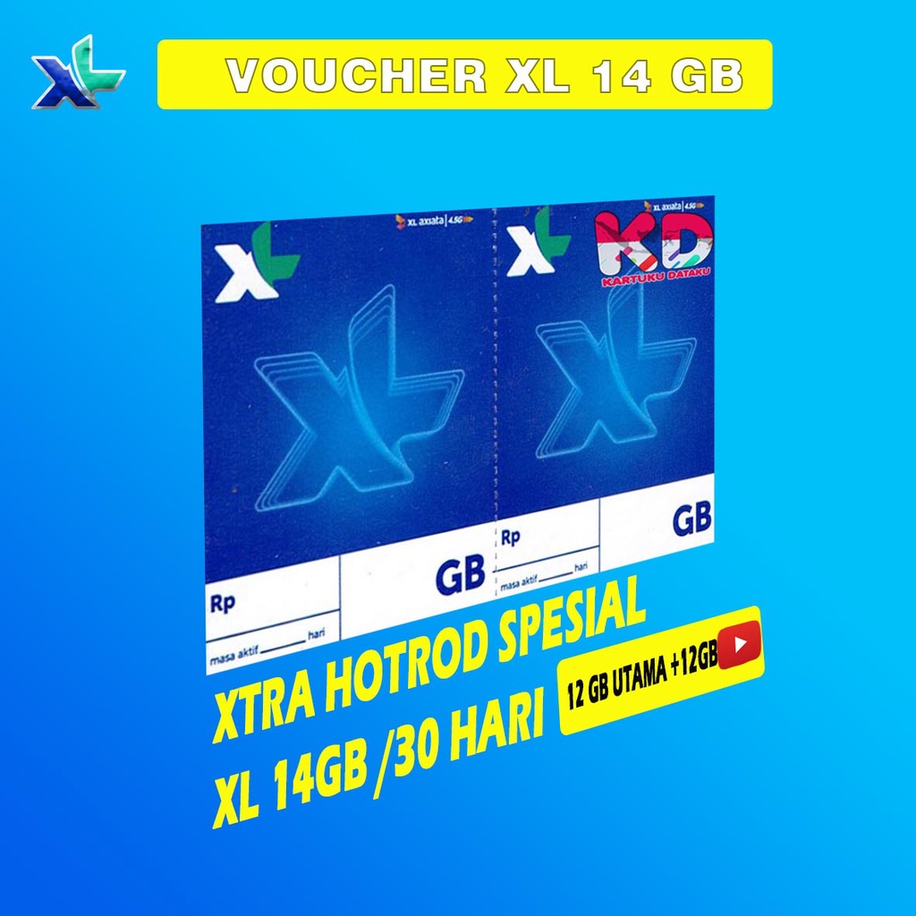 VOUCHER XTRA COMBO SPESIAL 14GB/30HARI