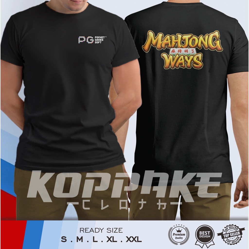 Kaos Mahjong Ways PG Pocket Games Soft Baju Game