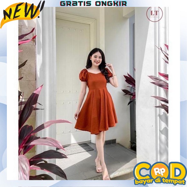 Buju Deres Cewe Selutut Baju Pesta Cewek Tanpa Lengan Baj Sexsi Wnita Korean Style Drwss Cewe Cantik