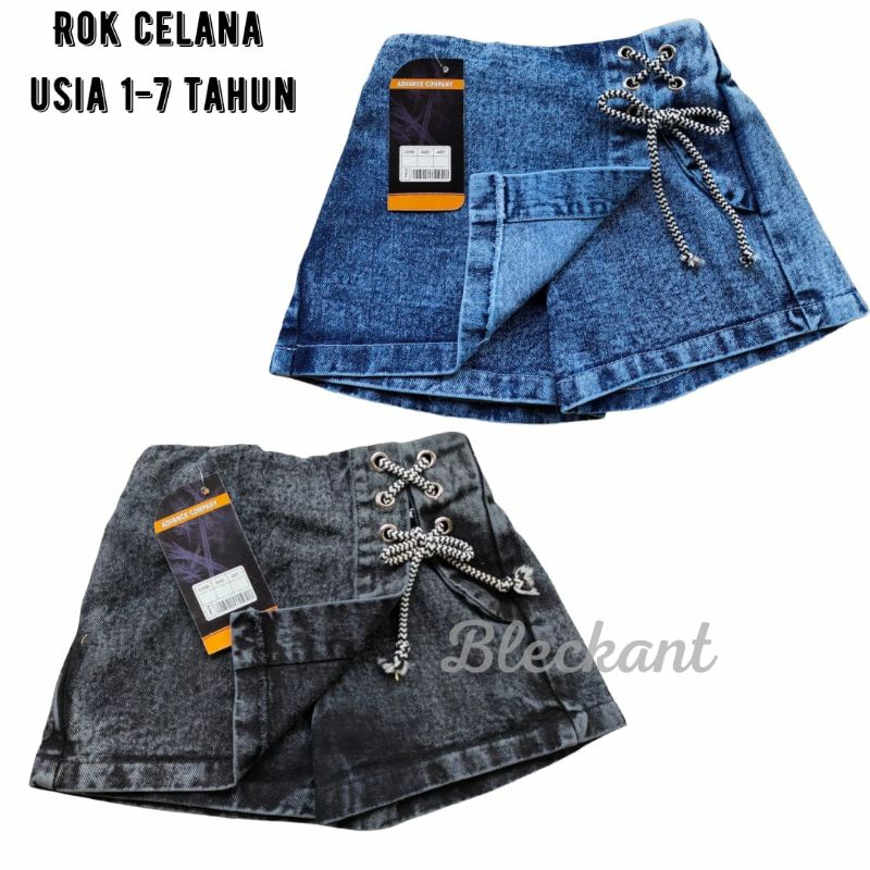 ROK CELANA ANAK PEREMPUAN TERBARU USIA1_7TAHUN (S,M,L,XL)