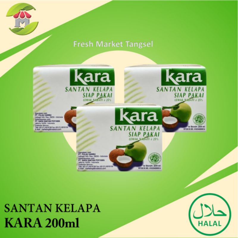 

Kara Santan Kelapa 200ml