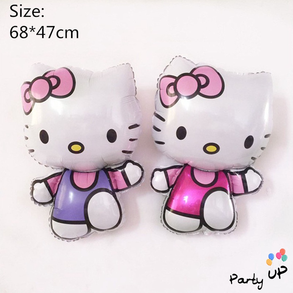 [Ecer] Balon Foil Hellokitty Run / Hellokitty Head / Hk Foil