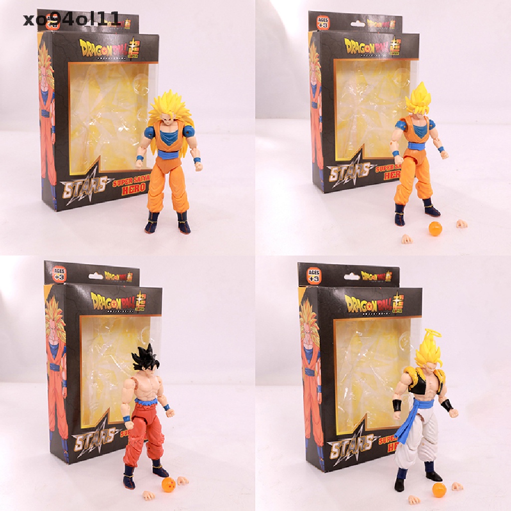 Xo Action Figure Karakter Dragon Ball Goku Vegeta Bahan PVC Untuk Hadiah Anak