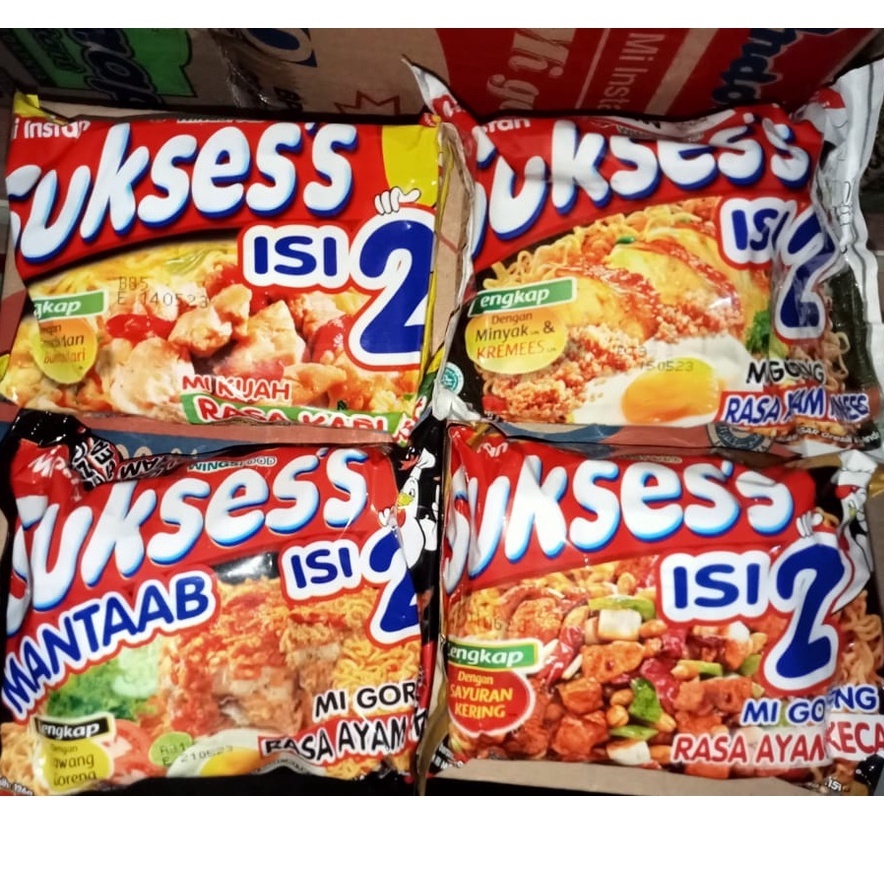 

Mie sukses duo goreng 125gr || ayam kecap || ayam geprek || Ayam kremes || duo Kari ayam 112gr