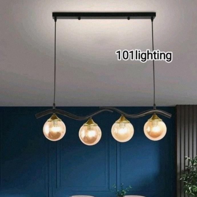 Lampu Gantung Minimalis Modern Meja Makan Mini Bar 29597/4 Storjessiy