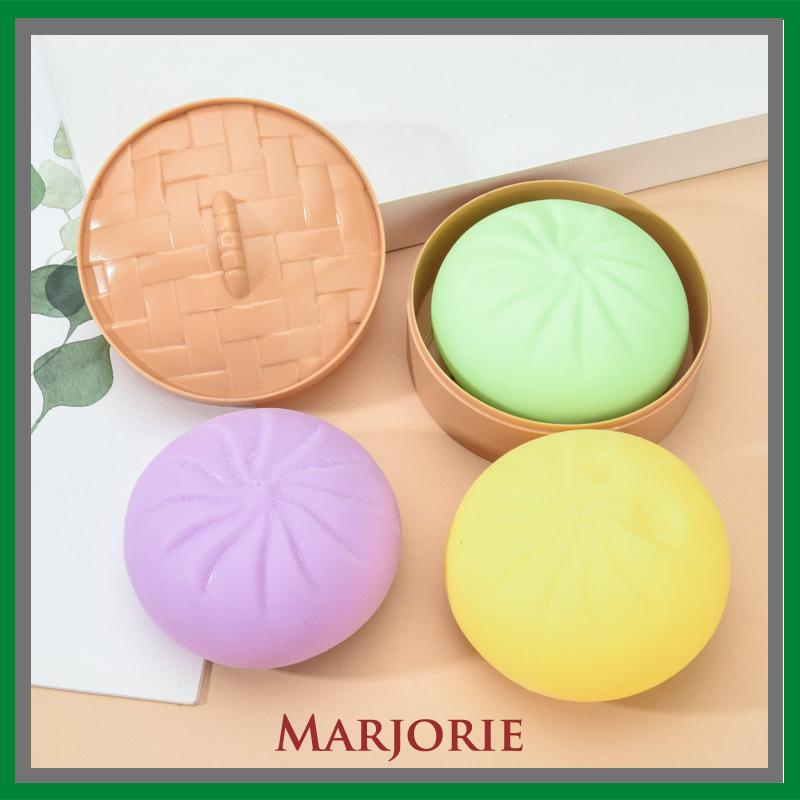 Mainan squishy stress ball pao Mainan bakpao palsu Dimsum bakpao mooncake hakau siomay mantau-MJD