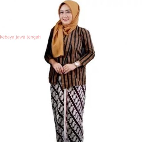 SET KEBAYA LURIK ADAT JAWA SET BAJU WANITA JAWA BAJU ATASAN WANITA ADAT JAWA DEWASA SET PAKAIAN TRAD