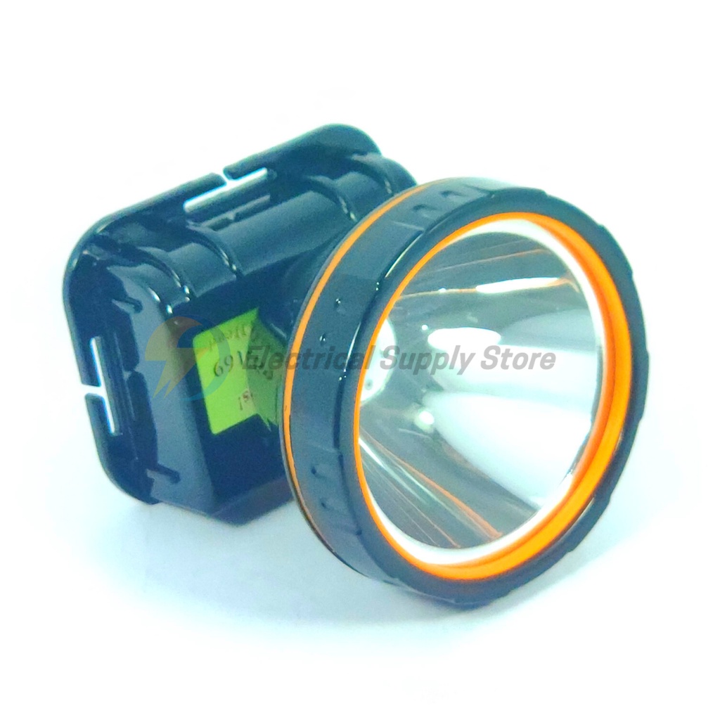 SENTER KEPALA DONY KL-169 | LED 10 W | TERANG | CAHAYA PUTIH &amp; KUNING | ANTI GORES | ANTI AIR