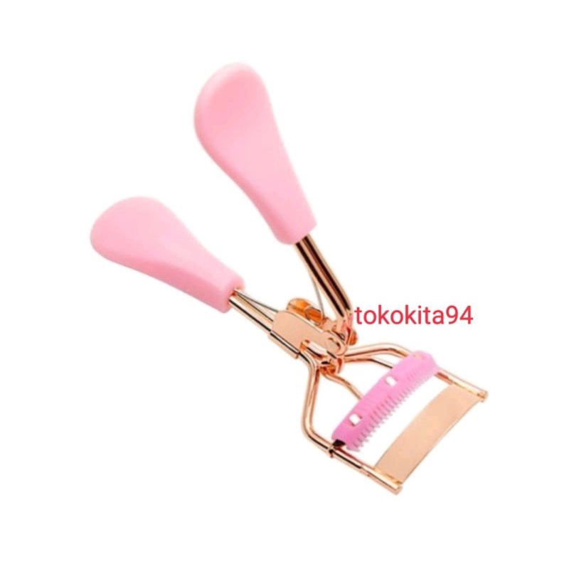 Penjepit Bulu Mata Sisir Blackpink Rose 1Pcs - Penjepit Bulu Mata Eyelash Curler Rosegold Black Satuan - Penjepit Bulumata Sisir Blackpink Rosegold 1Pcs