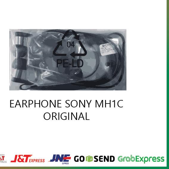 Earphone SONY LifeSound Hi-Fi Stereo Headset MH1c - Hitam