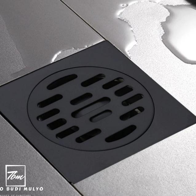 FLOORDRAIN LANTAI KAMAR MANDI HITAM