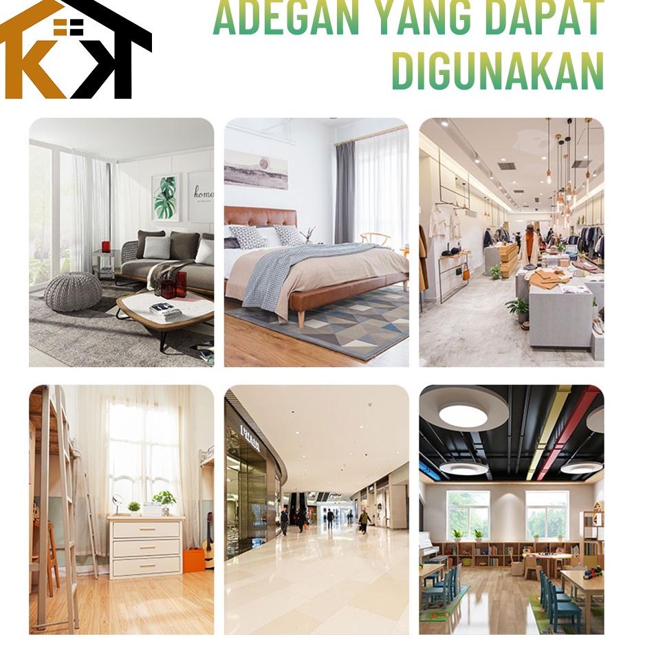 New Sale (KK) KARPET LANTAI VINYL PLASTIK IMPORT KOREA/KARPET LANTAI  PREMIUM 50CM x 200CM (1m²) TEB