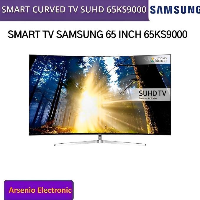 SMART TV SAMSUNG 65 INCH CURVED LENGKUNG SUHD QUANTUM DOT 9 SERIES NEW