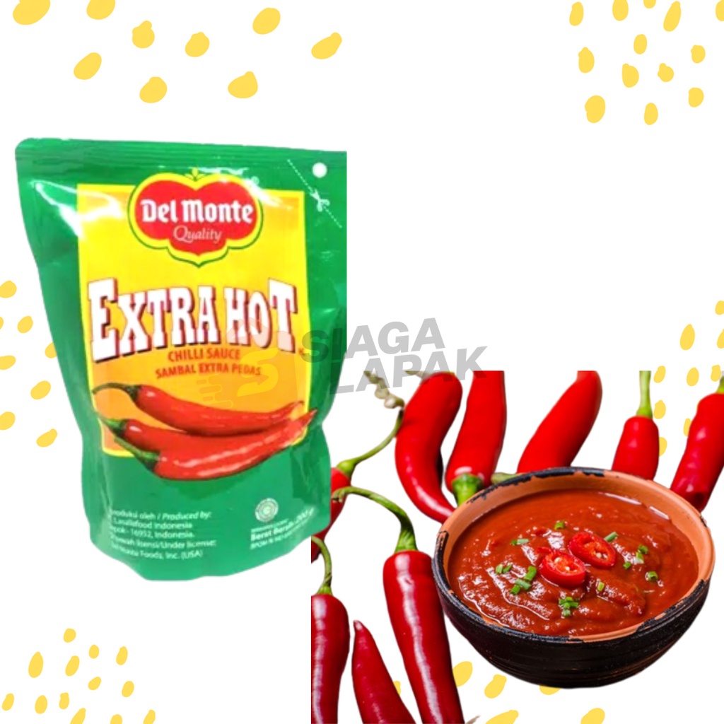 Del Monte Saus Tomat - Sambal Pouch 200gr