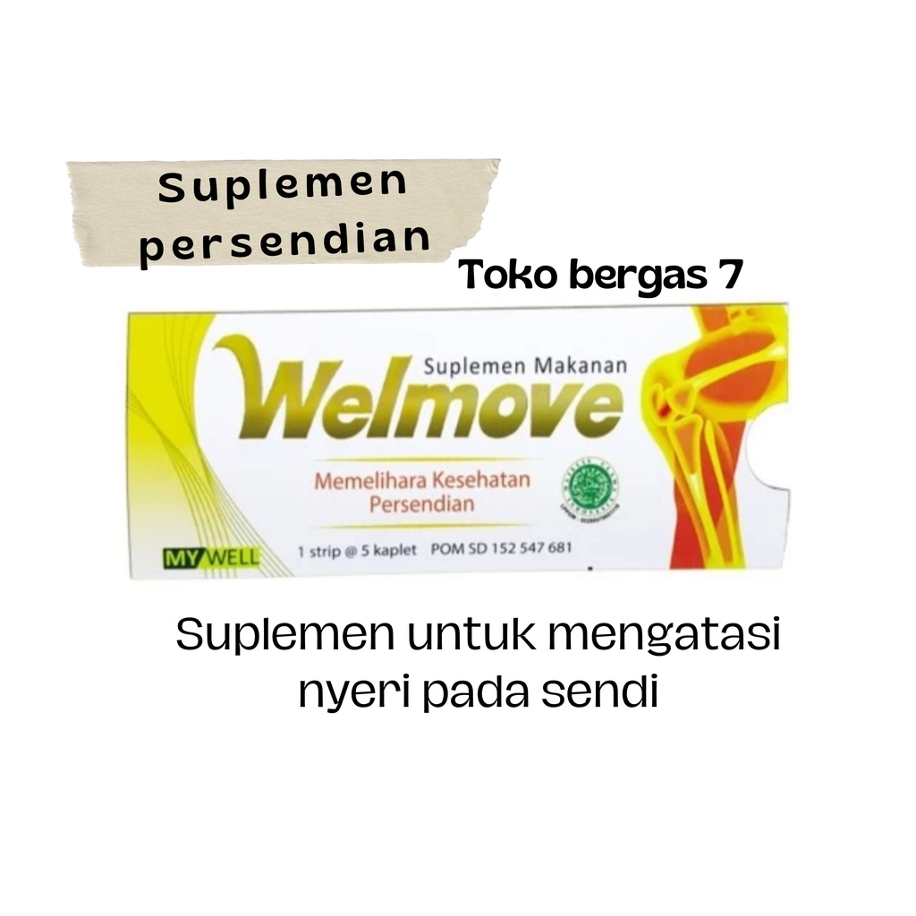 Jual Welmove Sendi Kesehatan Isi 5 Kaplet Shopee Indonesia 8333