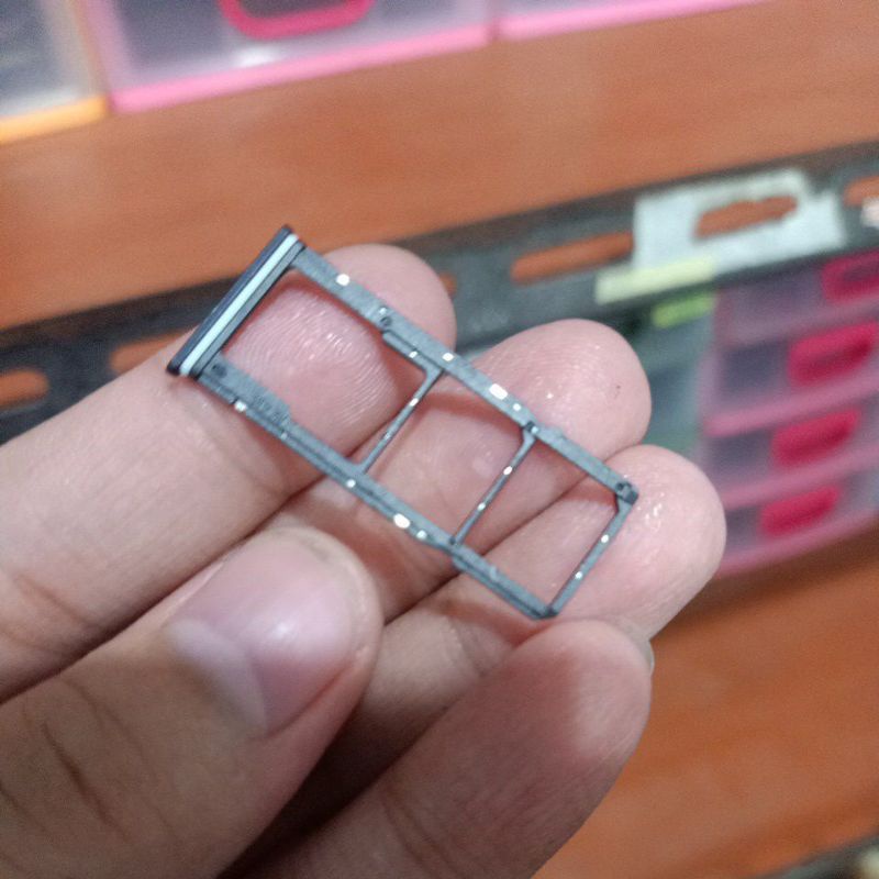 SIM TRAY SLOT SIM LOCK SIMTRAY TEMPAT KARTU XIAOMI REDMI 9T / POCO M3 ORIGINAL