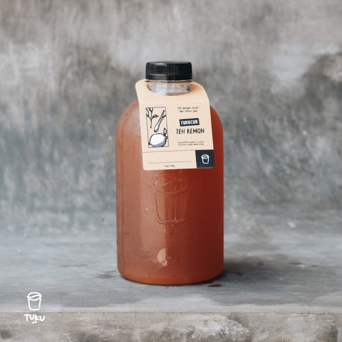 

TUKU - TUKUCUR TEH REMON (SEREH & LEMON) 1 LITER (FS)