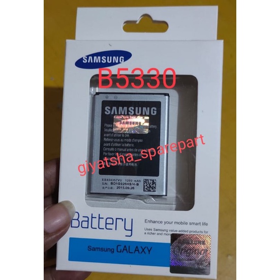 Baterai Samsung Galaxy Chat B5330 Original Batre Batrai HP