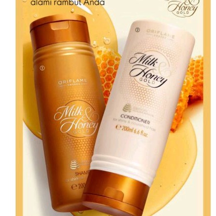 Milk &amp; Honey Gold Shampoo/Conditioner 200ml//Milk &amp; Honey Gold moisturising Shower Cream