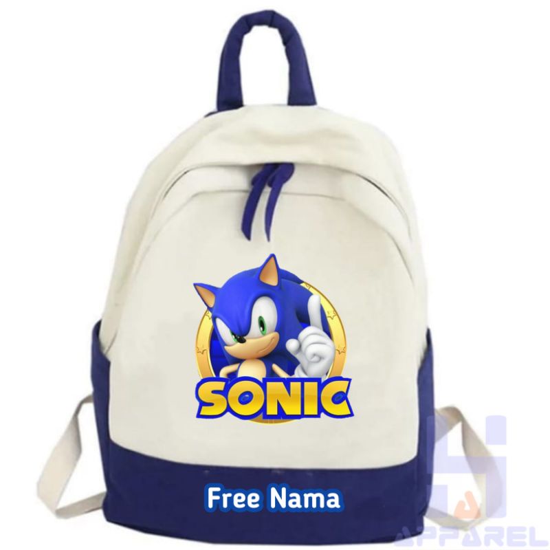 TAS RANSEL ANAK SONIC THE HEDGEHOG
