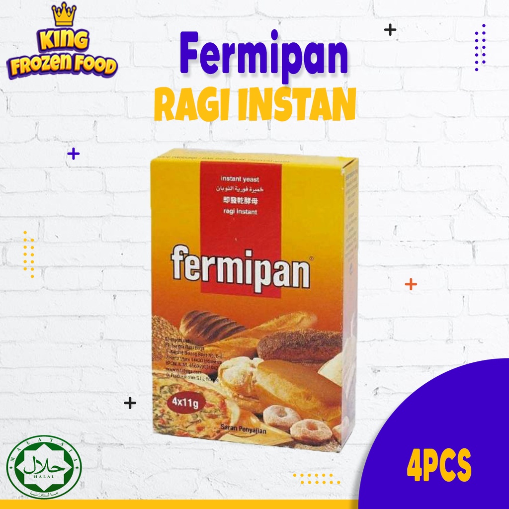 Fermipan Ragi Kering Instan Sachet/Pak