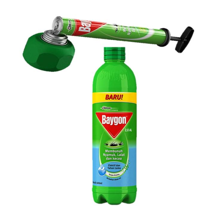 BAYGON OIL SPRAY 800 ML BAYGON LIQUID REFILL TANPA AROMA