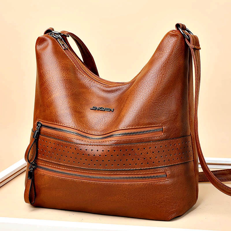 TAS SELEMPANG WANITA KOREA JINGPIN ORIGINAL KULIT COKLAT BARASNA TA710B7 PREMIUM SLINGBAG BRANDED BAHU SHOULDER BAG IMPORT KOREA CEWEK MURAH SIMPLE REMAJA KEKINIAN