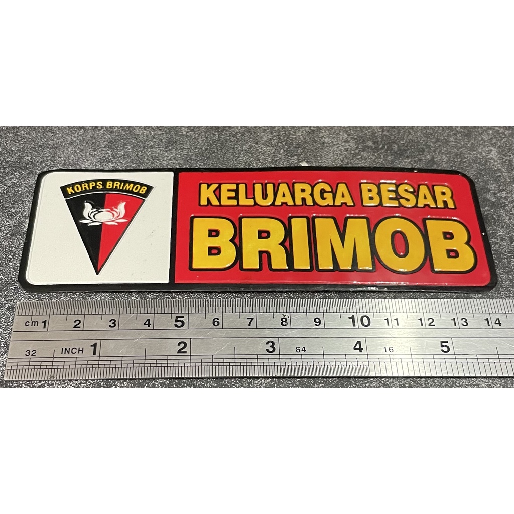 Sticker Keluarga Besar Brimob (Pjg) - Stiker Brimob - Sticker Mobil - Stiker