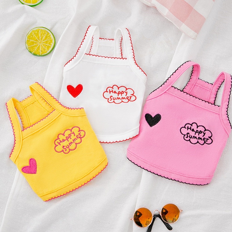 Happy summer korea tank top