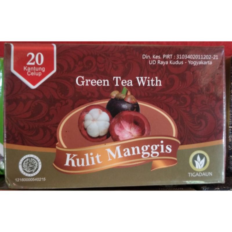 

TEH CELUP KULIT MANGGIS