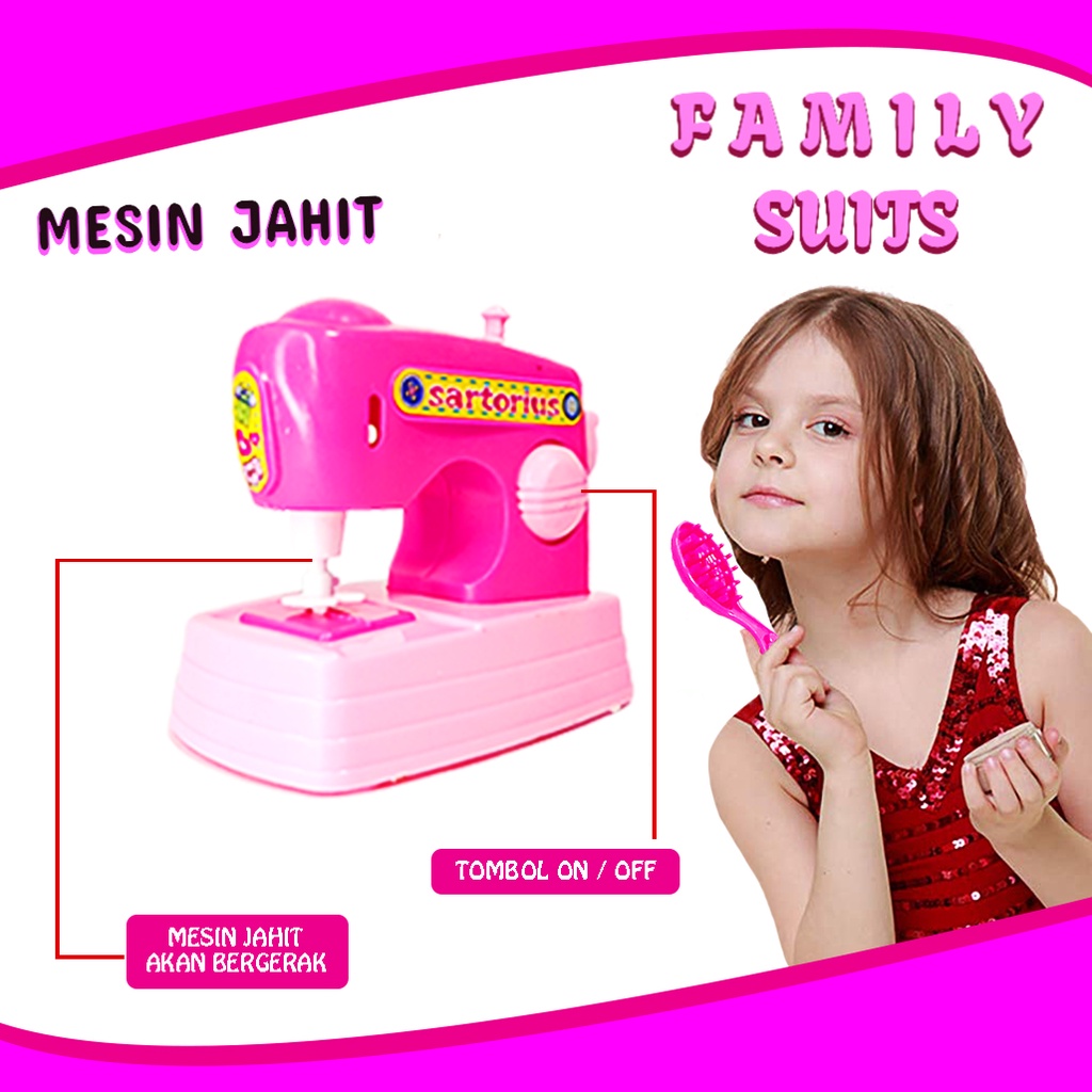 Mainan Anak Peralatan Alat  Rumah Tangga / Family Suits Set TERMURAH!! (ZM3602)