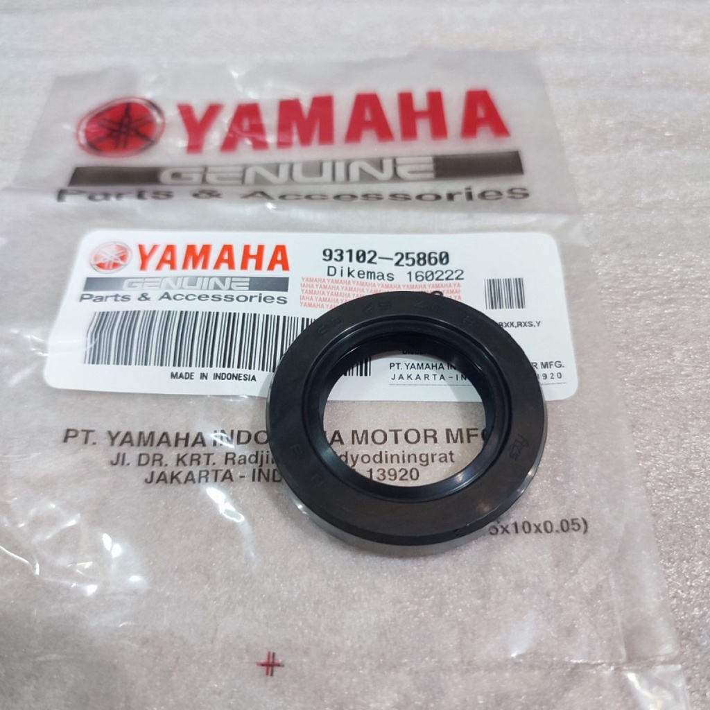 SEAL KRUK AS KIRI RX KING ASLI ORI ORIGINAL YAMAHA YGP 93102-25860