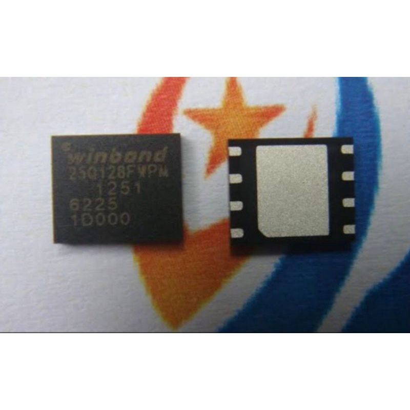 IC BIOS WINBOND W25Q128FWPM 25Q128FWPM 1.8V 16MB
