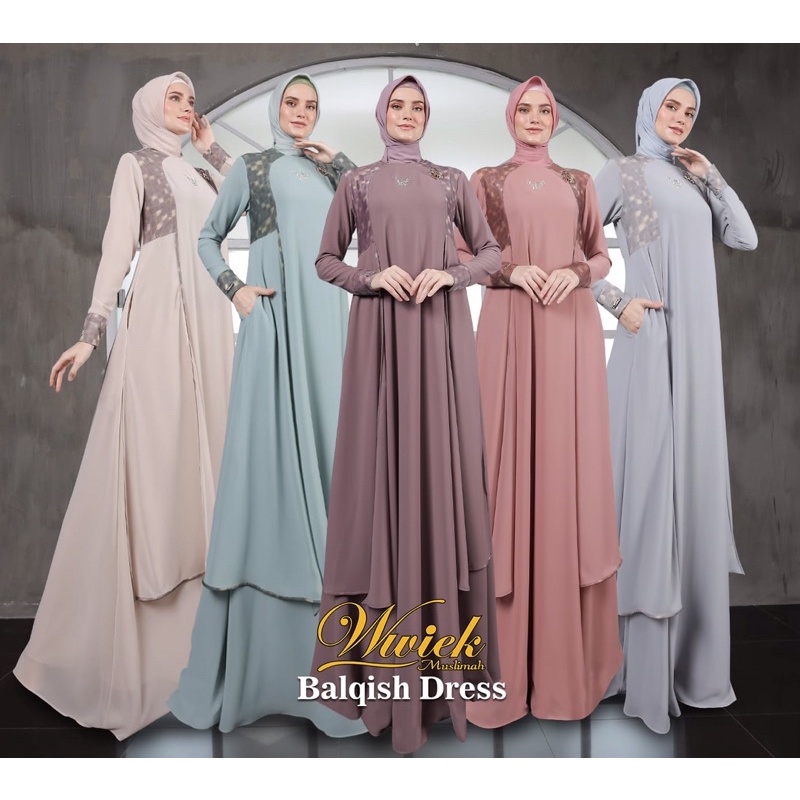 Balqish Dress ori by Wwiek muslimah