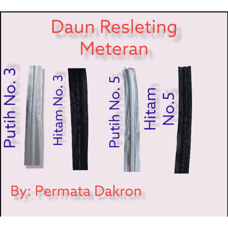 DAUN RESLETING TAS NO 3 DAN  NO. 5/ RESLETING AMCO METERAN