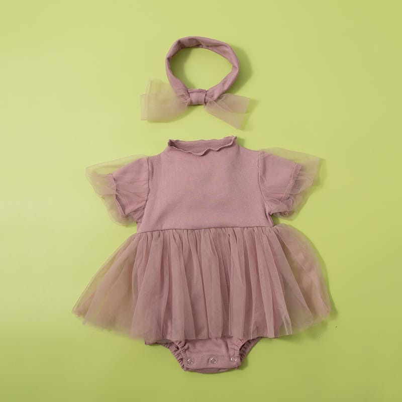 LittleAaron DRESS CHUBBY BABY EBV Baju Dress Jumpsuit Anak Perempuan Import Dress anak/Bayi Perempuan Gaun bayi Rok Anak Pakain anak
