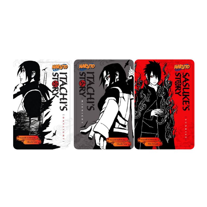 Naruto Shinden light novels (Itachi's Story & Sasuke's Story) - Takashi Yano & Shin Towada [English/