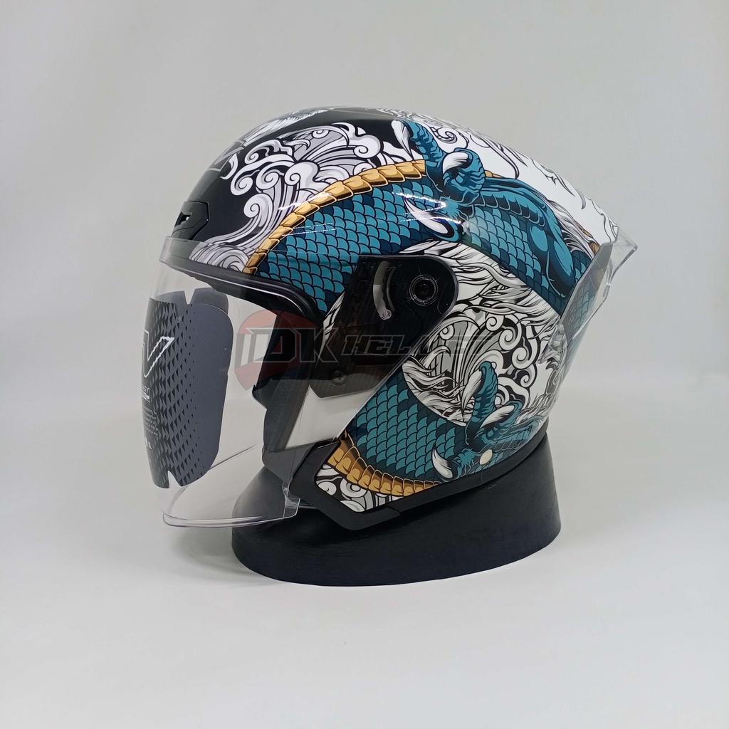 Jual HELM HALF FACE RSV NEW WINDTAIL 2.0 RYUJIN ORIGINAL Shopee Indonesia