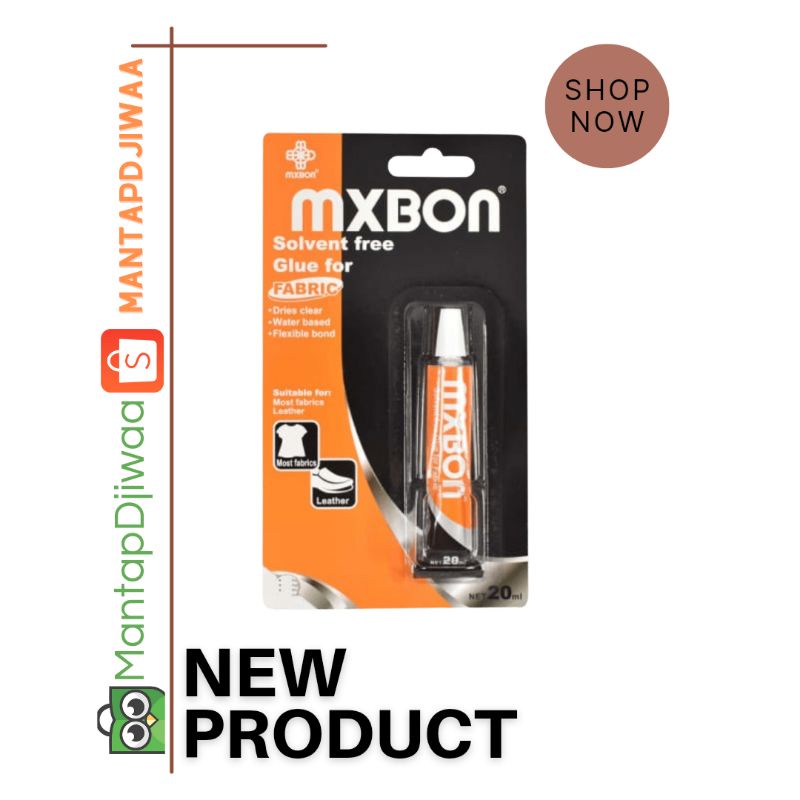 

Mxbon Lem Kain 20 Ml - Transparan
