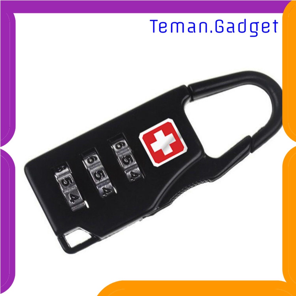 TG-TRV TaffGUARD Swiss Gembok Koper Kode Angka - 104