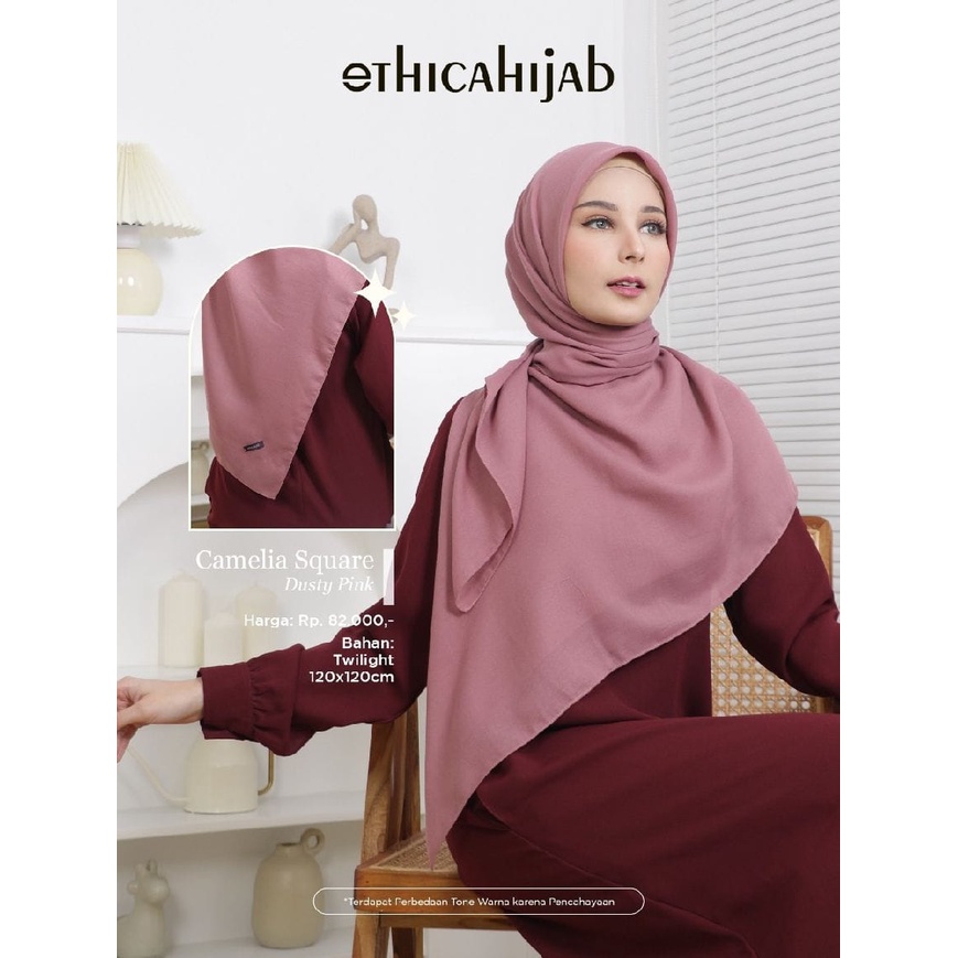 KERUDUNG ETHICA HIJAB/CAMELIA SQUARE