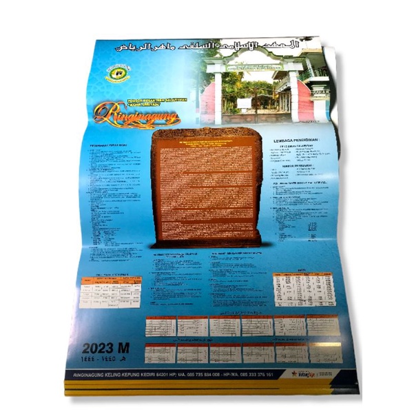 

kalender 2023 ponpes mahir arriyadl ringinagung lengkap dengan almanak
